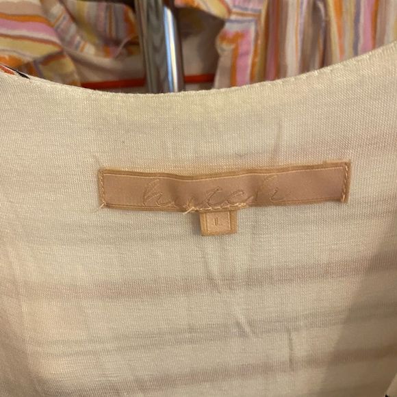 HUTCH STRIPED RUFFLED WRAP DRESS - Picture 4 of 4